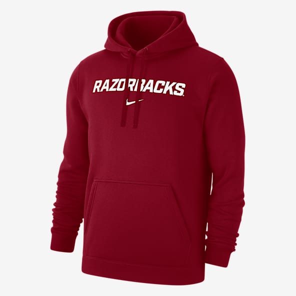 Arkansas Club Fleece Men's Nike College Pullover Hoodie