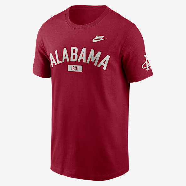 Alabama Legacy Arch 2-Hit Men's Nike College T-Shirt