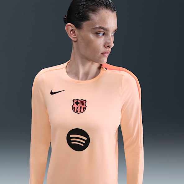 FC Barcelona Strike – Terza Maglia da calcio a girocollo Nike Dri-FIT Total 90 – Donna