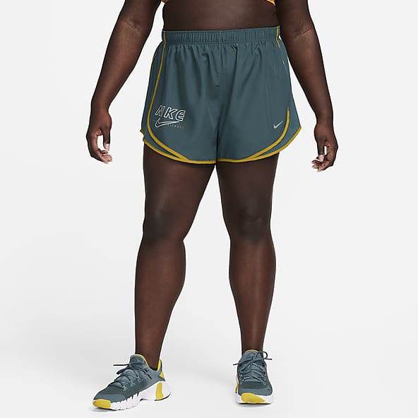 Nike Dri-Fit Women's Plus Size Black Running Athletic Drawstring Shorts Size  1X