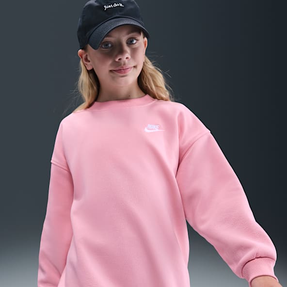 Nike Sportswear Club Fleece Túlméretezett pulóver nagyobb gyerekeknek