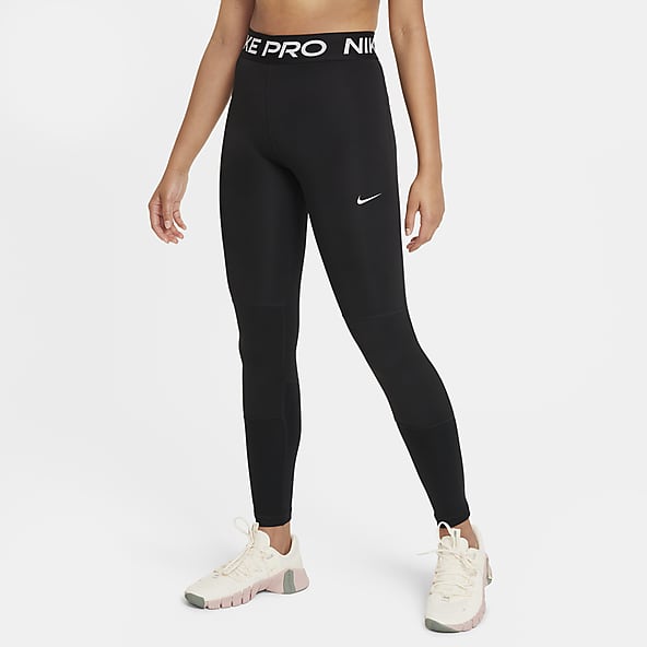 Nike Pro 365 verkürzte Leggings mit mittelhohem Bund und Mesheinsatz für  Damen