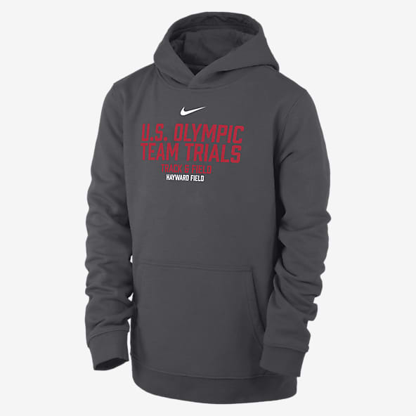 nike track and field sweater