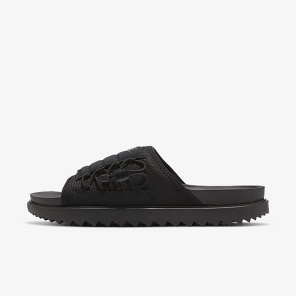 claquette nike jaune