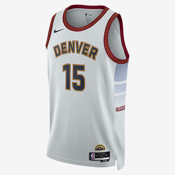 Outerstuff Nikola Jokic Denver Nuggets Maillot de joueur Swingman Édition alternative pour enfant Taille 15, bleu marine, 8