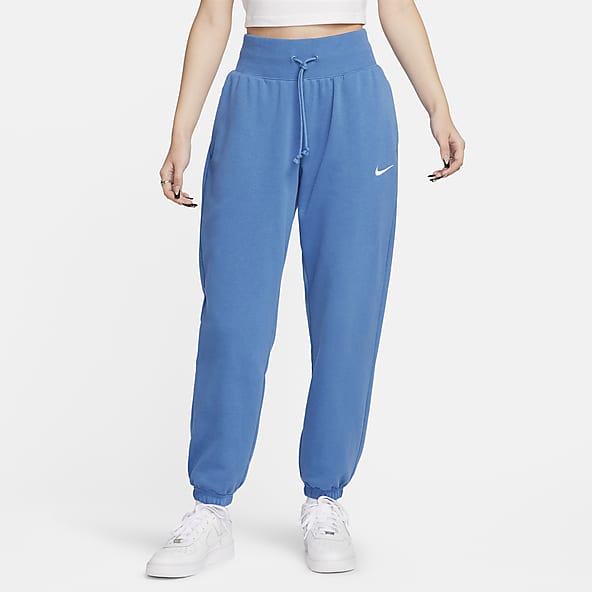 Nike Sportswear Phoenix Fleece Women's High-Waisted Wide-Leg French Terry  Tracksuit Bottoms