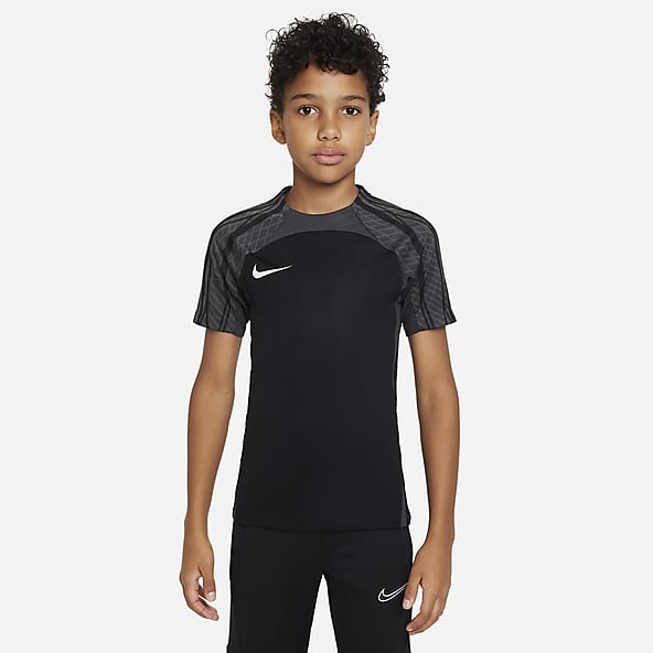 Older Slim Black Short Sleeve Shirts. Nike GB