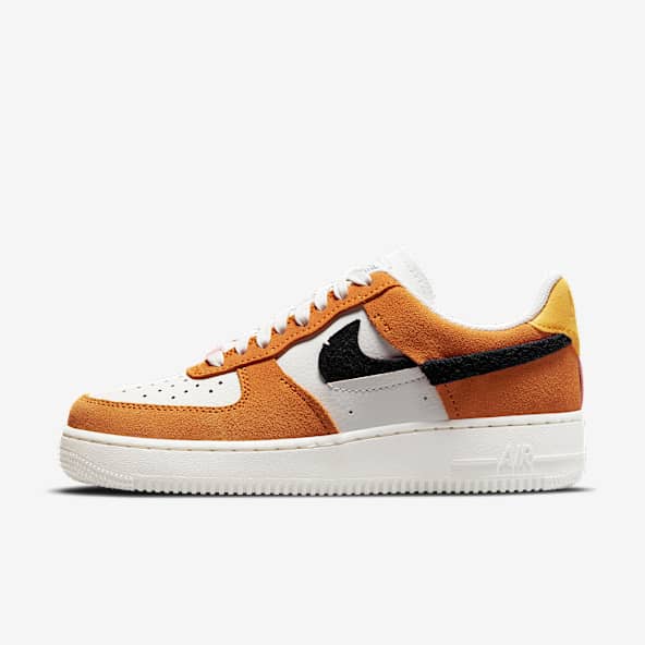 Uomo Nike Air Force 1 '07 LV8 Canvas Arancio | Sneakers - Freeducation
