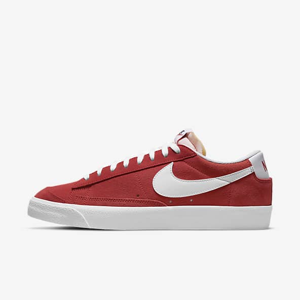 red and black nike shoes