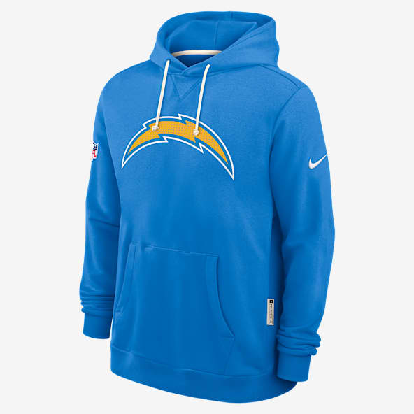 Los Angeles Chargers Initial Home Sideline Men's Nike Dri-FIT NFL Pullover Hoodie