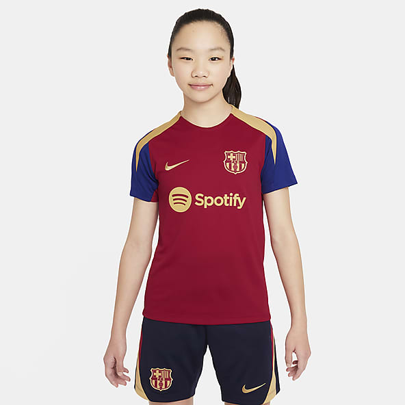 Camiseta + short Barcelona visitante niño 2022/2023