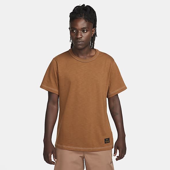 50 100 Bruin Shirts met korte mouwen. Nike NL