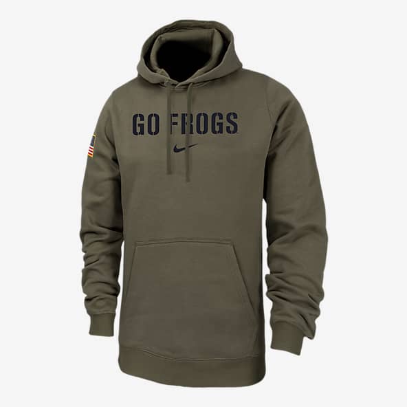 Nike tcu hoodie top