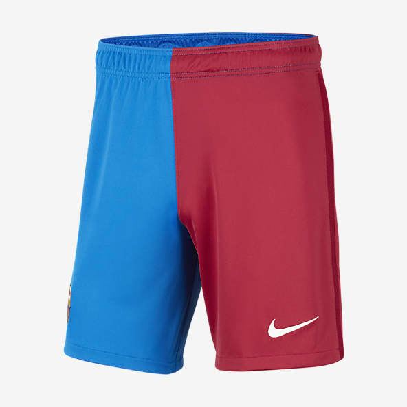 men red nike shorts