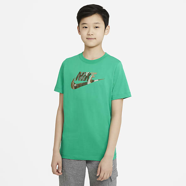 nike blue and orange shirt
