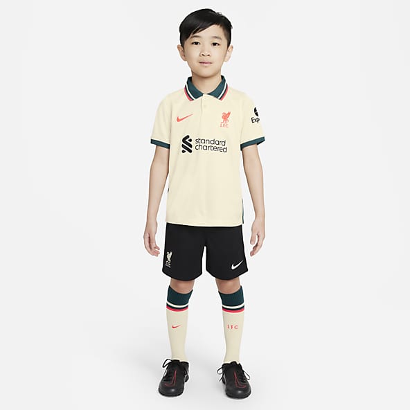 Liverpool FC 2021/22 Away Little Kids' Soccer Kit