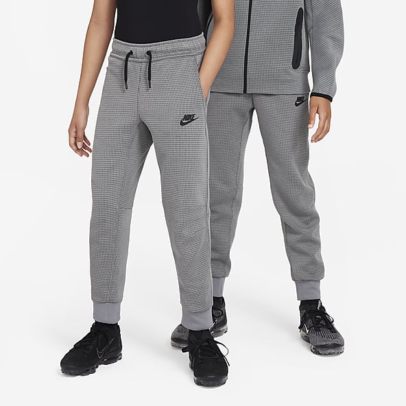 Nike Tech Fleece Joggers Pants Sweats Gray Cream CU4495-064 Men's L Large