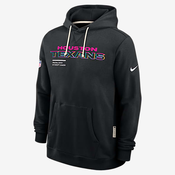 Houston Texans Crucial Catch Sideline Men's Nike Dri-FIT NFL Pullover Hoodie