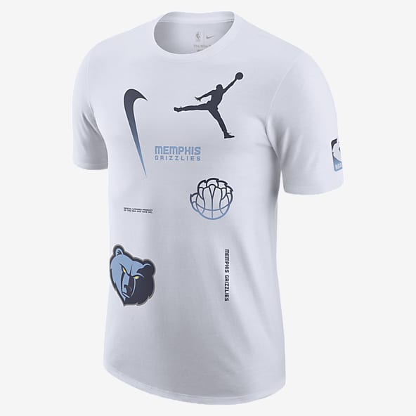 New Memphis Grizzlies Nike Hardwood Classic Edition Logo T-Shirt