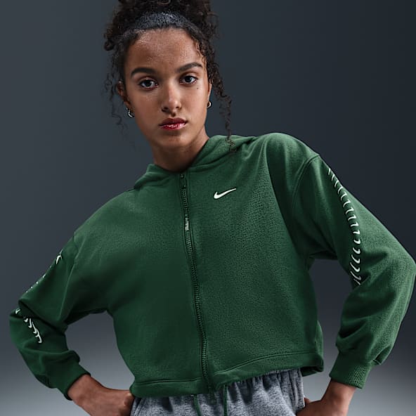 Nike Sportswear Girls' Dri-FIT Fleece Hoodie