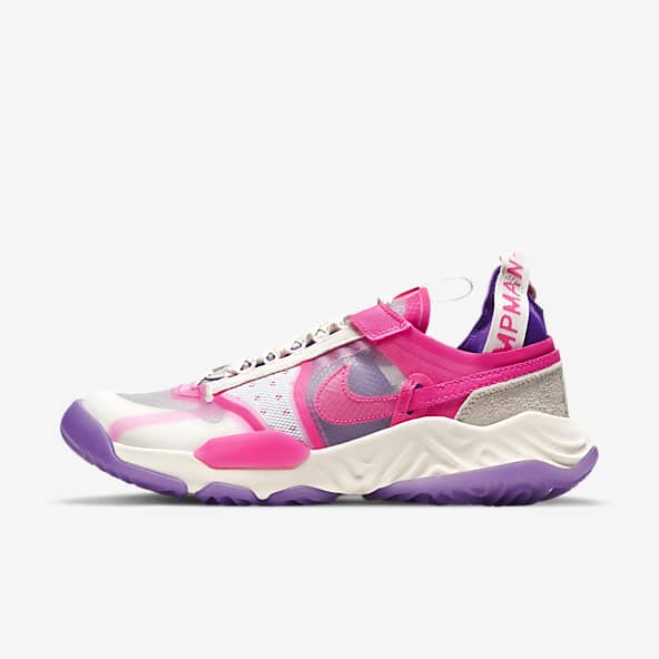 pink womens jordans sneakers