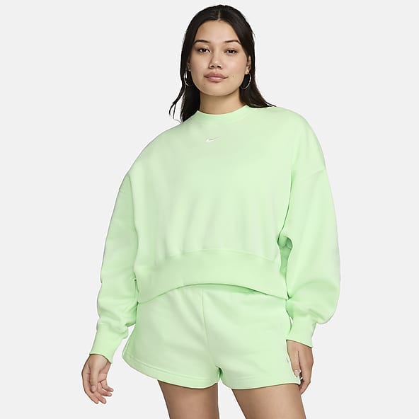 Sweat nike femme vert new arrivals
