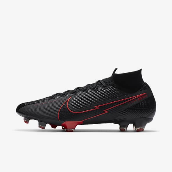 nike football cleats red and black