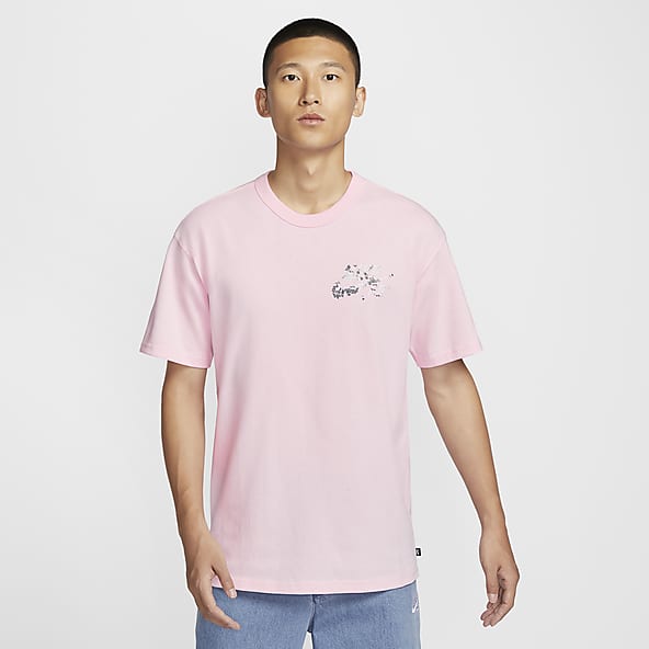 Men's Pink Tops & T-Shirts. Nike MY