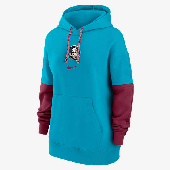 Florida State Seminoles Sideline Essential Women's Nike College Pullover Hoodie