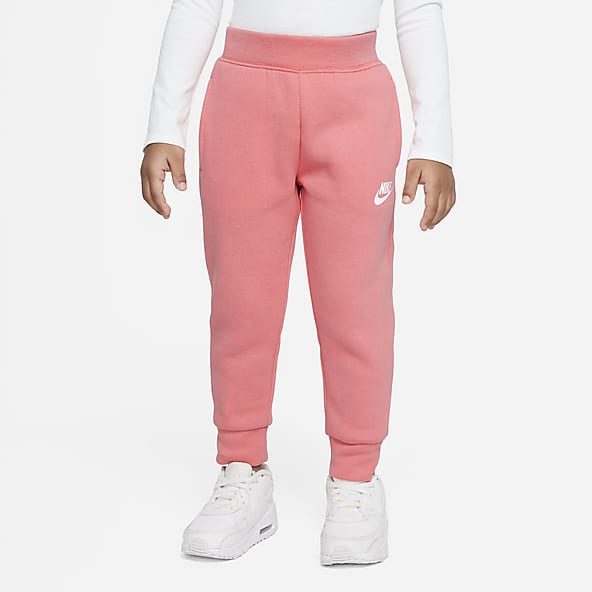 Nike Women's Plus Size Sportswear Fleece Jogger Sweatpants Pants (Pink, 3X)