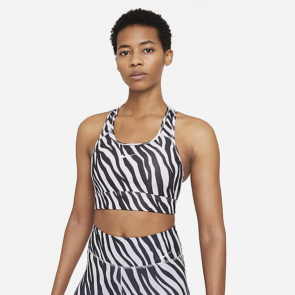 nike leopard bra