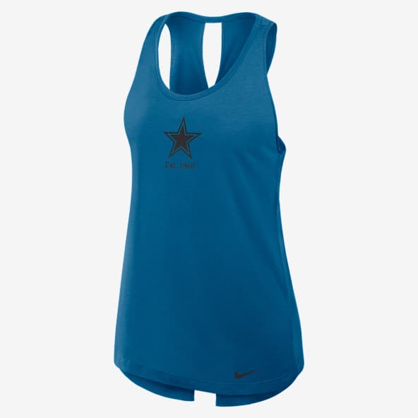 Dallas Cowboys Established Dallas Cowboys Established Women's Nike Dri-FIT NFL Tank Top