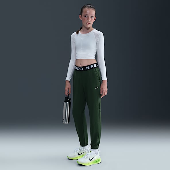 Nike Pro Fleece Big Kids' (Girls') Dri-FIT Joggers