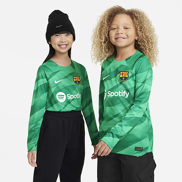 Barcelona kids goalkeeper hotsell kit