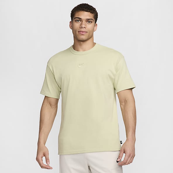 mens nike t shirt green