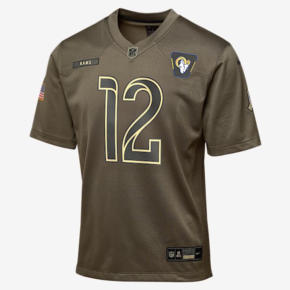 Puka Nacua Los Angeles Rams Salute to Service Big Kids’ Nike NFL Game Jersey