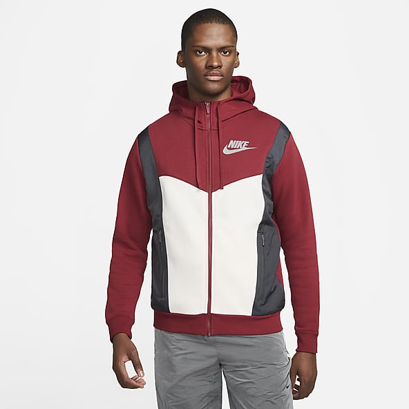 Men's Red Hoodies \u0026 Sweatshirts. Nike SI