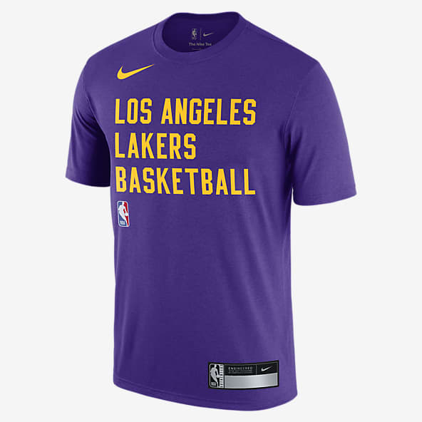 Los Angeles Lakers Nike Dri-FIT NBA-Trainings-T-Shirt für Herren