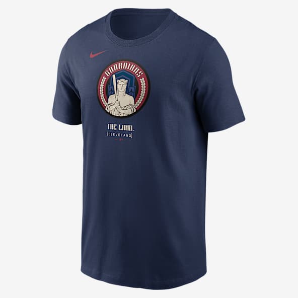 Cleveland Guardians City Connect Large Logo Men's Nike MLB T-Shirt