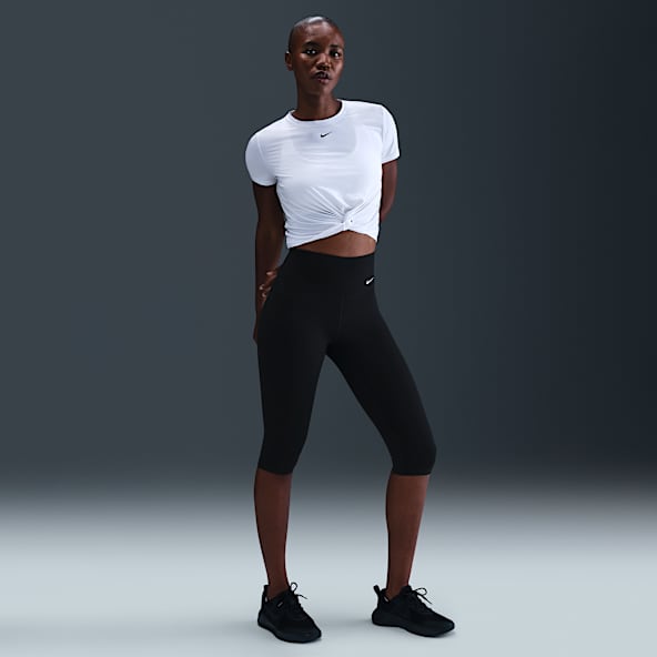 Nike One Caprilegging met hoge taille voor dames
