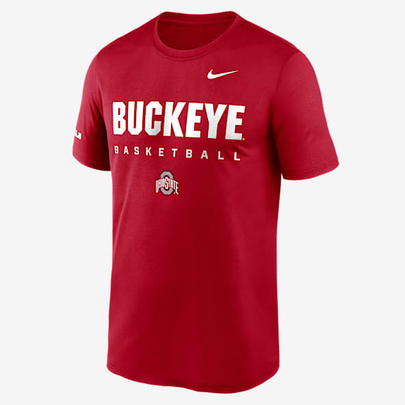 Ohio State Courtside Basketball Legend Ohio State Courtside Basketball Legend Men's Nike Dri-FIT College T-Shirt