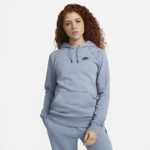 Baffle Zonder realiteit Dames Blauw Hoodies en sweatshirts. Nike NL