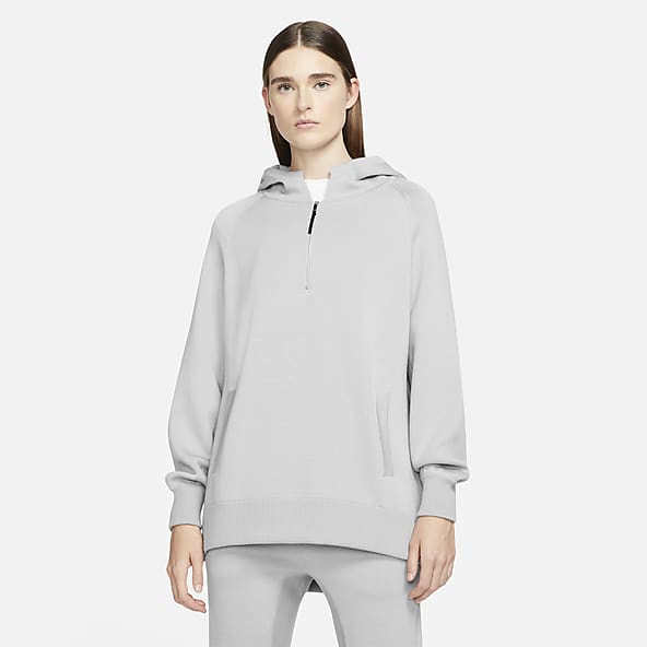 grey nike womens hoodie