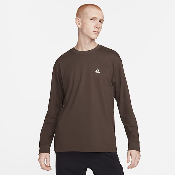 Nike t shirt marrone store