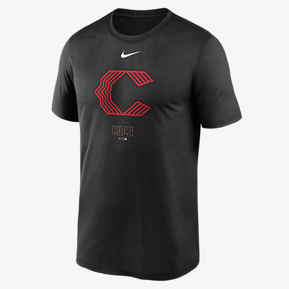 Nike Next Up (MLB Cincinnati Reds) Women's 3/4-Sleeve Top.