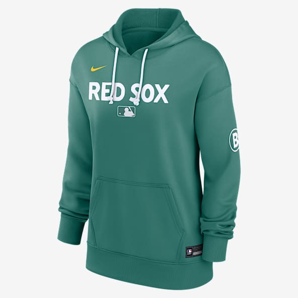 Boston Red Sox Authentic Collection City Connect Women's Nike Therma MLB Pullover Hoodie