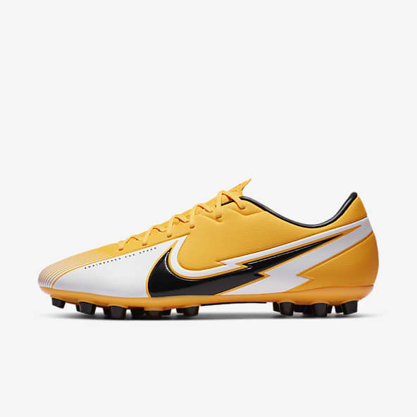 orange nike football boots