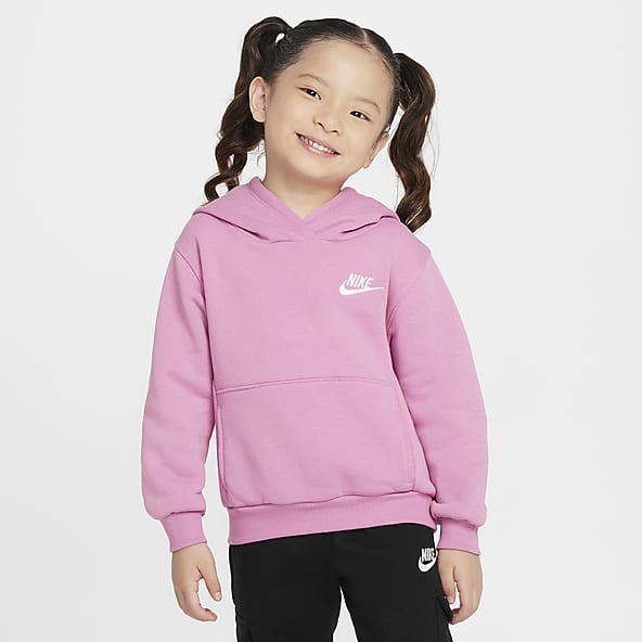 baby pink nike hoodie