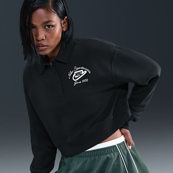 Nike Sportswear Phoenix Fleece Nike Sportswear Phoenix Fleece Women's Loose Collared Pull-Over Top