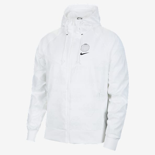 black and white nike windrunner